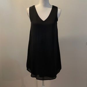 Women’s Black Mini Tunic Dress Sz Small